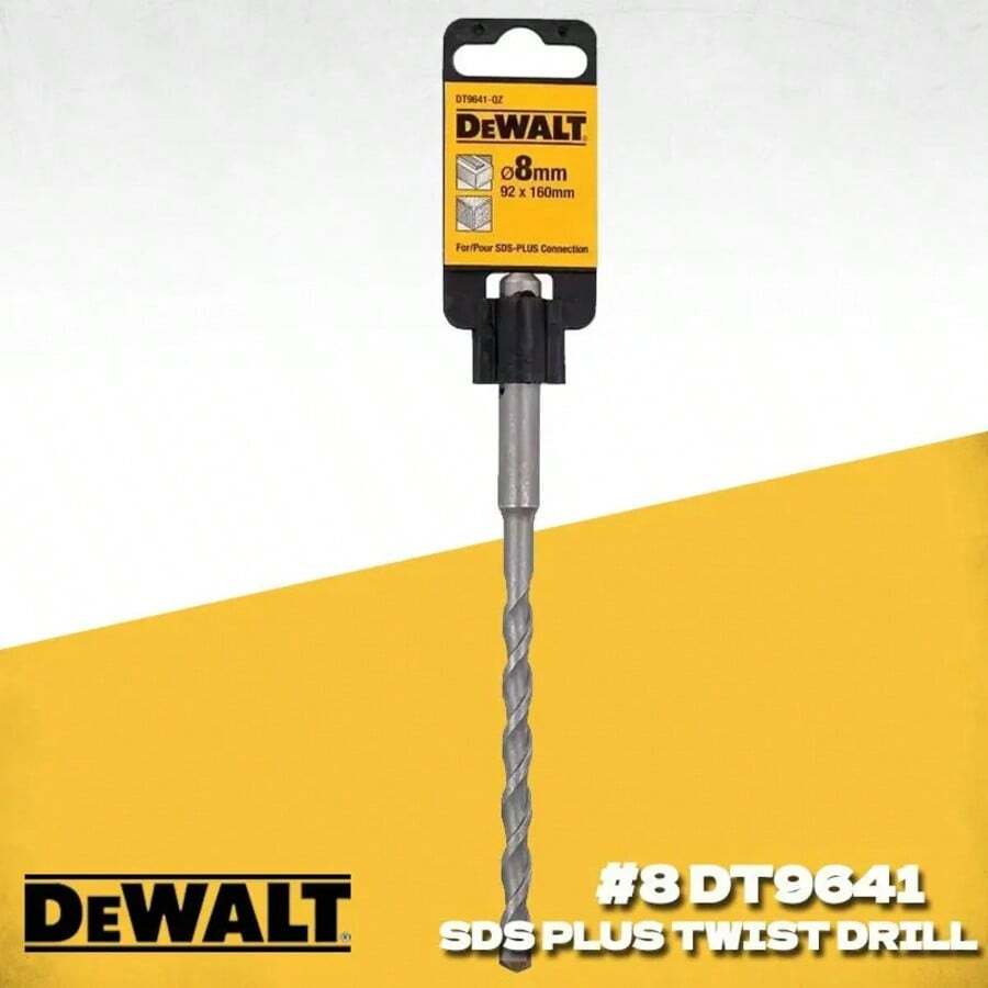 DEWALT DT9641 扭鑽鑽頭 木材金屬孔切削器 核心鑽孔工具 8mm HSS - DT9641 - 查看 1