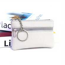 1pc Multi-Functional Key Wallet: A Compact Companion For Easy Storage-Hold Your Phone, Keys, And Coins All In One Bag. Carry Your Campus ID, Keys, And Change Effortlessly For A Light And Convenient School Day. - White - View 9
