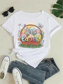 Women T-Shirts - White - View 4
