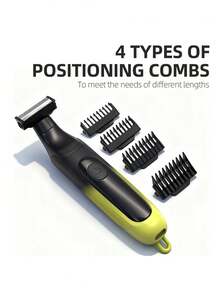 Handheld Electric Shaver, Provides And Comfortable Grip. Designed Specifically For Men, Equipped With Detachable Shaving Head, Easy To Clean. Perfect Gift Choice For Christmas, Father's Day Or Labor Day, Battery Capacity 600mAh - Black - View 10