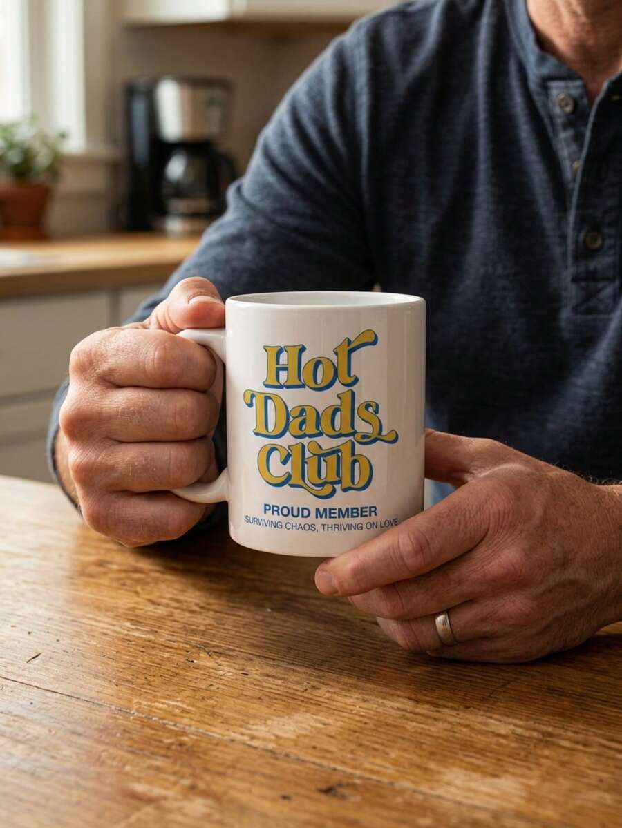 Mug untuk Ayah Baru, Hadiah Lucu untuk Ayah, Hadiah untuk Teman Ayah, Mug Klub Ayah Keren, Hadiah Hari Ayah, Hadiah untuk Ayah Baru, Hadiah untuk Orang Tua Baru, Hadiah untuk Acara Menyambut Bayi - MultiWarna - View 1