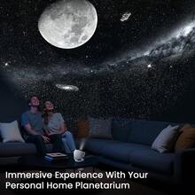 13-In-1 Galaxy Starry Sky Projector With Bluetooth Speaker, White Noise, 360° Rotating Starry Sky Light, Adjustable Ceiling Projection Lamp, Bedroom Decor Night Light, Ideal Gift - Galaxy Star Projector - View 9