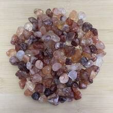 100g Natural Multi-Colored Crystal Gravel - Asymmetrical Pebbles, Suitable For Small Aquariums, Succulents, Terrariums And Vase Fillers - A - View 12