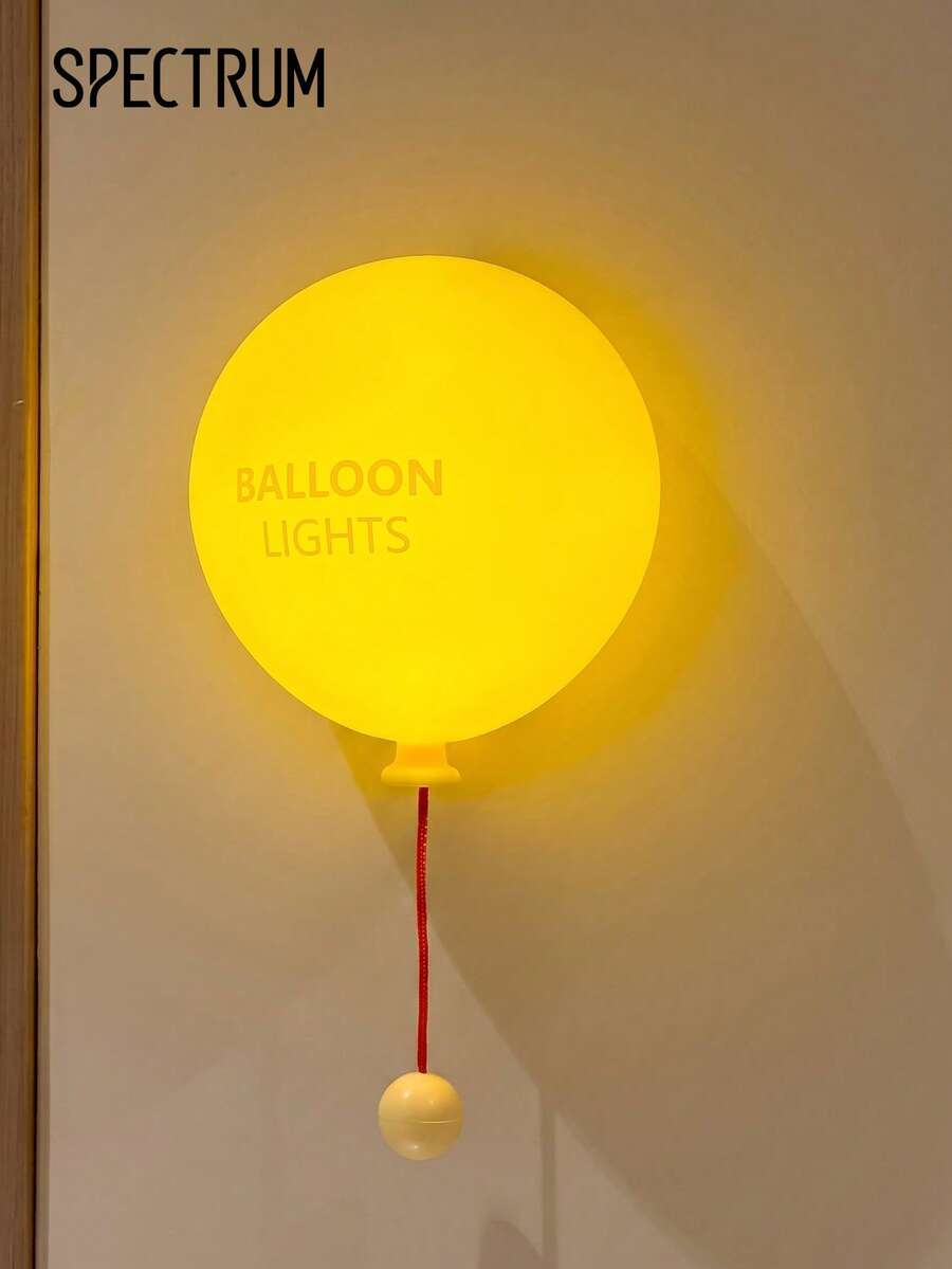 Luz de noche con globo, decoración del hogar con diseño único
