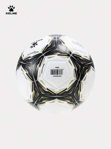 KELME Machine-Stitched Football Training & Match Ball, Size 5 & Size 4 - Black Gold - View 5