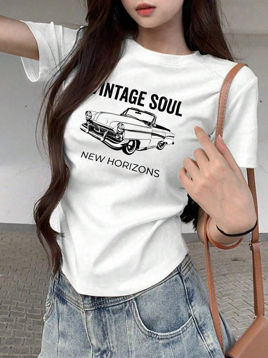 Women T-Shirts - White - View 1