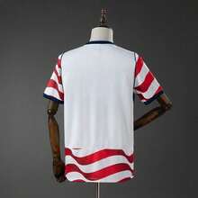 USA Home Jersey 26 World Cup High-Performance Tech Fabric Blokecore Fan Edition Soccer Jersey Football Jersey  Short Sleeve - Home(No Badges) - View 2
