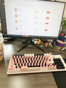 1 Set Tutup Tombol untuk Keyboard Mekanik/Keyboard Standar, Cocok untuk Alat Ketik Kuku Panjang, Stiker Ketik Seni Kuku, Stiker Tutup Tombol Silikon Transparan 3D, Perangkat Ketik Seni Kuku, Melindungi Kuku Panjang, Tutup Tombol Silikon, Stiker Keyboard, Film Keyboard Seni Kuku Universal, Cocok untuk Laptop, Komputer Desktop dan Peralatan Kantor Lainnya untuk Mengetik dan Bermain Game, Keyboard Kecil Laptop - View 5