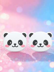 2 Pcs Thumb Grip Caps Compatible With Nintendo Switch /Switch OLED/Switch Lite, Controller Silicone Joystick Caps Cover Compatible With Switch Controller, Game Controller Accessories,Football/Shark/Flower/Cloud/Panda Patterns - Multicolor - View 12