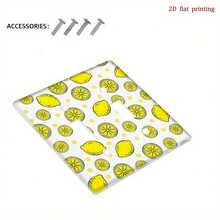 Lemon Yellow Polka Wall Plate Cover Light Switches, Decorative Art Print Rooms And Kitchens - Rocker/Decora 11cm*7.5cm - View 7