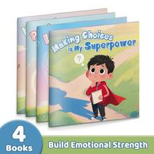 Kids Character Building Reading Game Book, Honesty Patience Love And Making Choices Story Series For Social Emotional Learning And Early Growth - Kids Social Emotional Reading Game Book - View 3