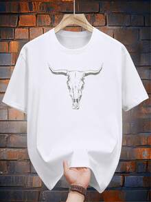 200 Gramos de Camiseta de Manga Corta% Pura, Estilo y Ropa Casual de Verano - Negro - Ver 8