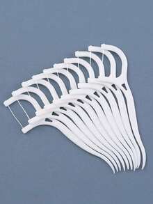 50-400pcs Fine Floss Picks, Thin Floss, Durable Toothpicks, Floss Box, Portable Toothpick Case, Multi-Functional Floss, Floss Box, Portable Toothpick Case, Convenient For Daily Oral Hygiene, Deep Cleaning - Multicolor - View 5