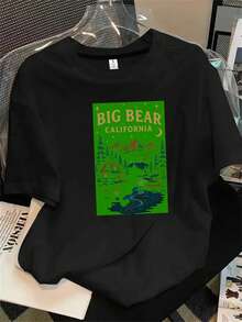 Halloween Graphic T-Shirt - Black - View 1