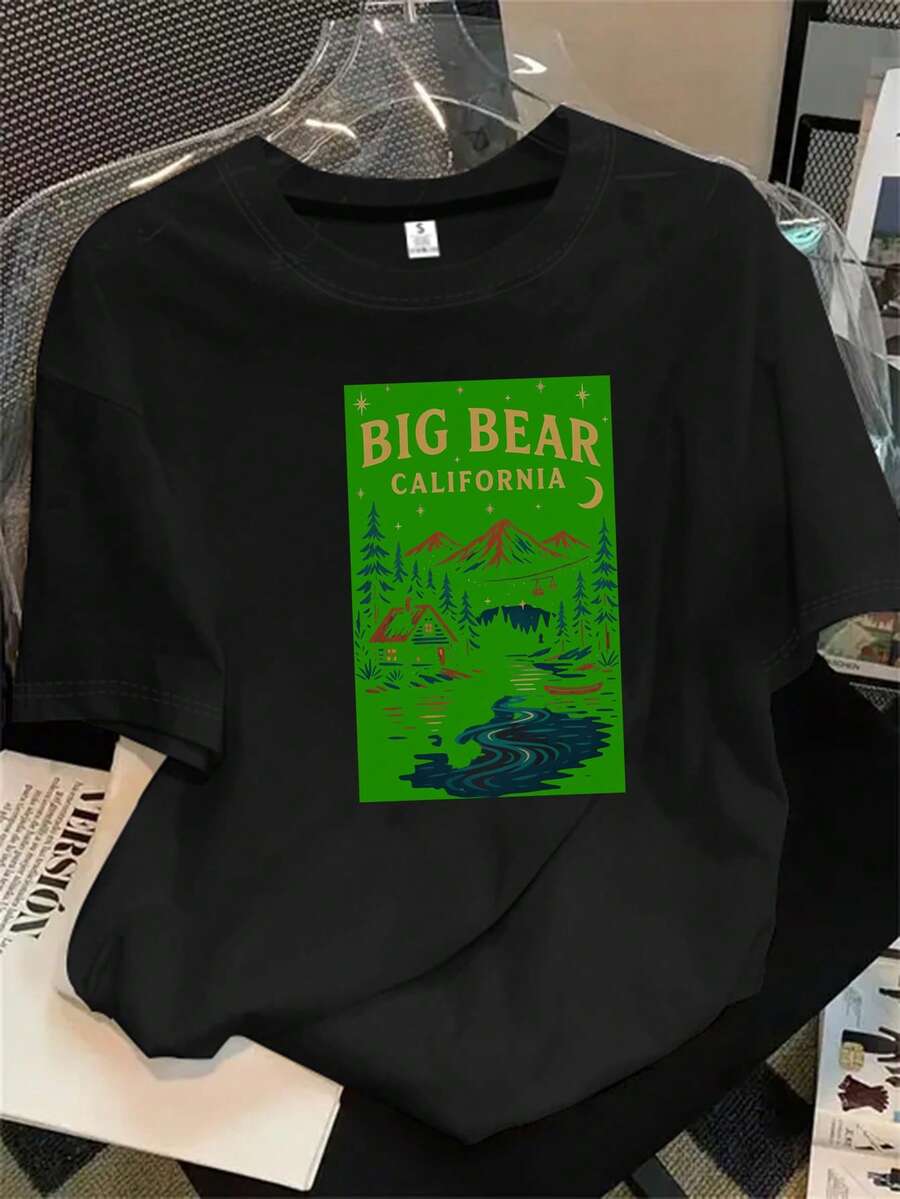 Halloween Graphic T-Shirt - Black - View 1