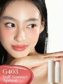 JOOCYEE Multi-Function Long-Lasting Natural Blush & Lipstick - G403 Pinellia Apricot - View 4