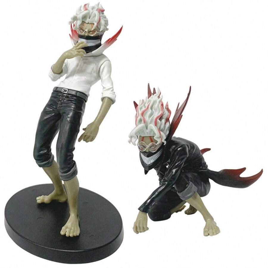 1DANDADAN 武裝時岡龍高倉裝飾品，武裝時岡龍高倉變身版站立蹲姿動畫模型裝飾品，武裝時岡龍高倉變身形態動畫手冊，適用於