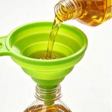 1/2pcs Foldable Funnel, Suitable For Water Bottle Liquid Transfer, Kitchen Tool, Kitchen Accessory - View 13