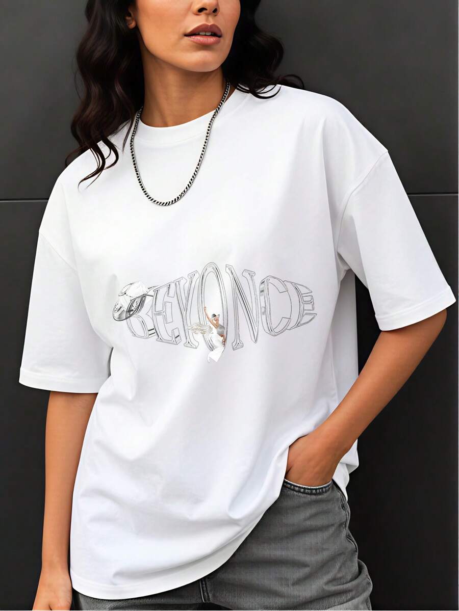 Women T-Shirts - White - View 1