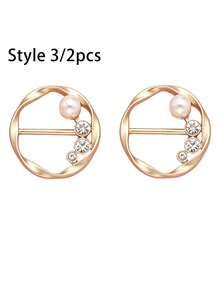 No-Sew Adjustable Hem & Cuff Clips For T-Shirts And Dresses - Quick Adjustment Fasteners, Multi-Garment Knot Fasteners - Multicolor - View 15