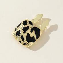 1Pc Metal Turtle Shaped Buttons Leopard Print Irregular Decorative Buttons For Shirt Cuffs & Coat - Fang - Jin Yi Zhi - View 5