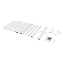 YUNRUX Sturdy Wedding Stand With Iron Frame And Glossy White Finish, 15.4-17.6 Lbs Load Capacity, Ideal For Wedding And Party Decorations - A - View 5