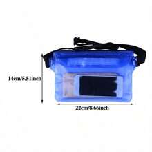 Waterproof Swimming Bag, Sealed Floating Diving Waist Bag, Waterproof Phone Case, Dry Shoulder Bag, Suitable For Beach, Boating, Sports (Random Style) - Multicolor - View 8