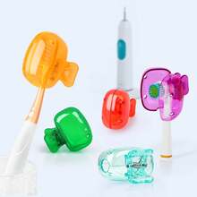 10 Packs Of Toothbrush Caps, Portable Plastic Toothbrush Protectors, Multi-Color Toothbrush Head Covers, Suitable For Family Travel, Bathroom, School, Camping Toothbrush Caps, Suitable For Home Bathroom Travel Camping (Random Color) - View 7