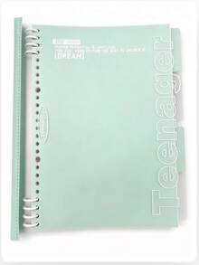 B5 Refillable Loose-Leaf Notebook, Student-Specific Detachable Loose-Leaf Notebook, Large Capacity Notebook, Loose-Leaf Refill, Highly Attractive Minimalist Soft Leather Loose-Leaf Notebook, Elementary School, Middle School, High School, College Student Classroom Notebook, Office Meeting Record Book, Replaceable Inner Pages, Office And Study Supplies, Notebook And Writing Board - Multicolor - View 14