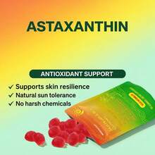 Miriyalyad [Tanning Gummies] Natural Tanning Supplement With Astaxanthin Lycopene & BetaCarotene Supports Radiant Light Beige - 1PCS - 查看 4