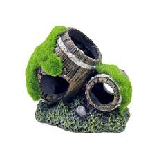 1件裝盒節日禮物 - 水族景觀裝飾躲避處、隱蔽洞穴、水下裝飾品 - A - 查看 5