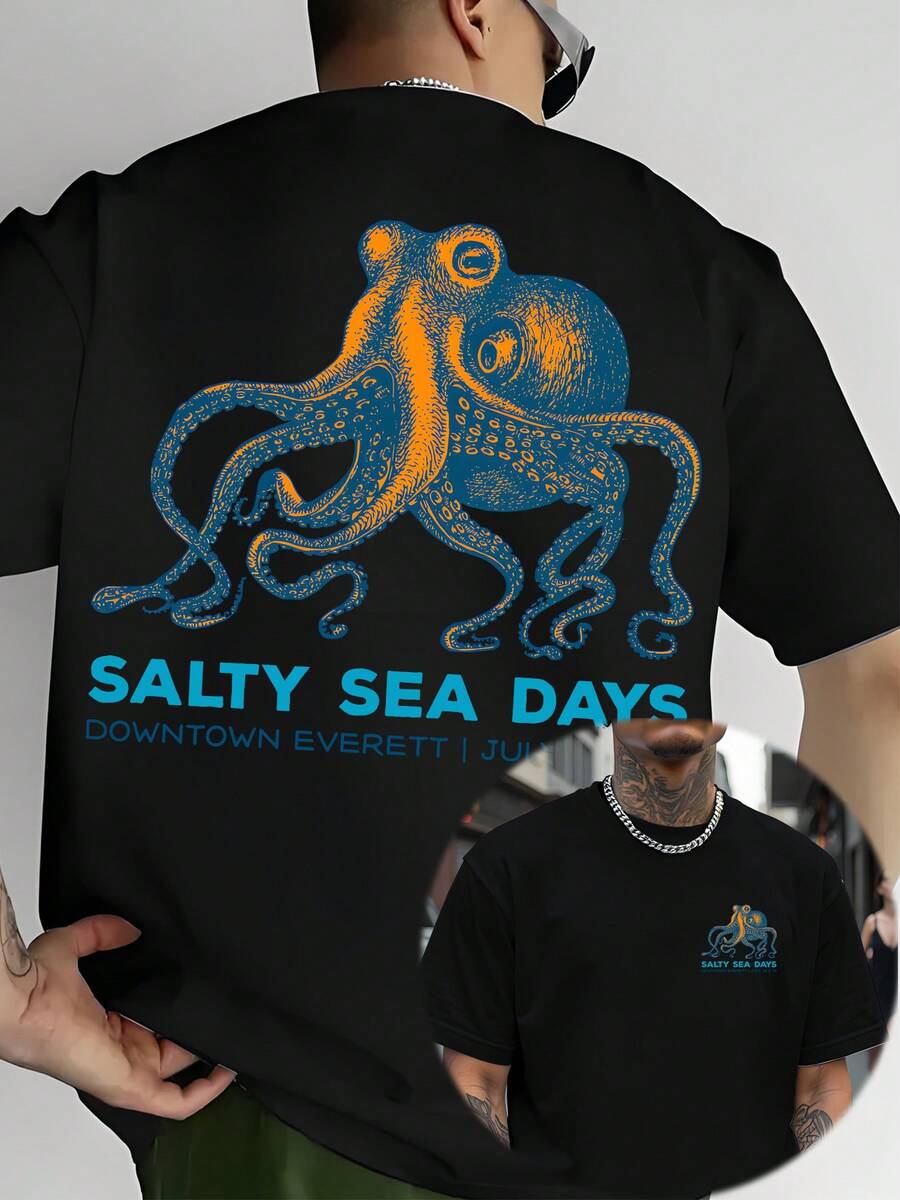 Camisetas sin mangas para hombre - Negro - Ver 1