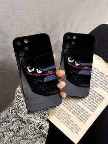 Golf GTI negro con temática deportivafunda de teléfono Fundas compatibles con ,Apple,VIVO,OPPO,,, y Honor.Fabricadas en silicona TPU,ofrecen protección contra golpes y caídas. - Negro - Ver 5