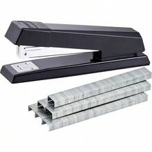 Bostitch Office Stapler, No-Jam Premium Desktop, Includes 1, 250 Full-Strip, 25 Sheet Capacity, Black - B - View 1
