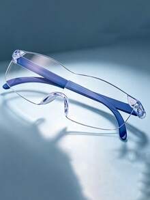 1 peça Lupa portátil com lente grande - Lupa de mão com ampliação de 300% e design sem moldura - Ideal para leitura, artesanato, costura e DIY - A escolha perfeita para alfaiates e entusiastas - Lupa potente de bolso - Multicolorido - Ver 6