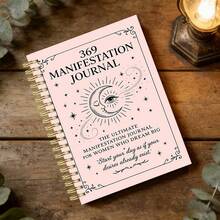 1PC A5 369 Manifestation Journal | Paper, Daily Gratitude Practice And Goal Tracking, With Lines, Easy-To-Tear Pages, Ideal For Personal Use Or As A Gift For Friends - A - View 4