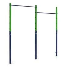 Metal Pull Up Bar 220 Kg Capacity In-Ground Pull Up Bar Station 5 Adjustable Heights For Park School Workout - Blue - View 10