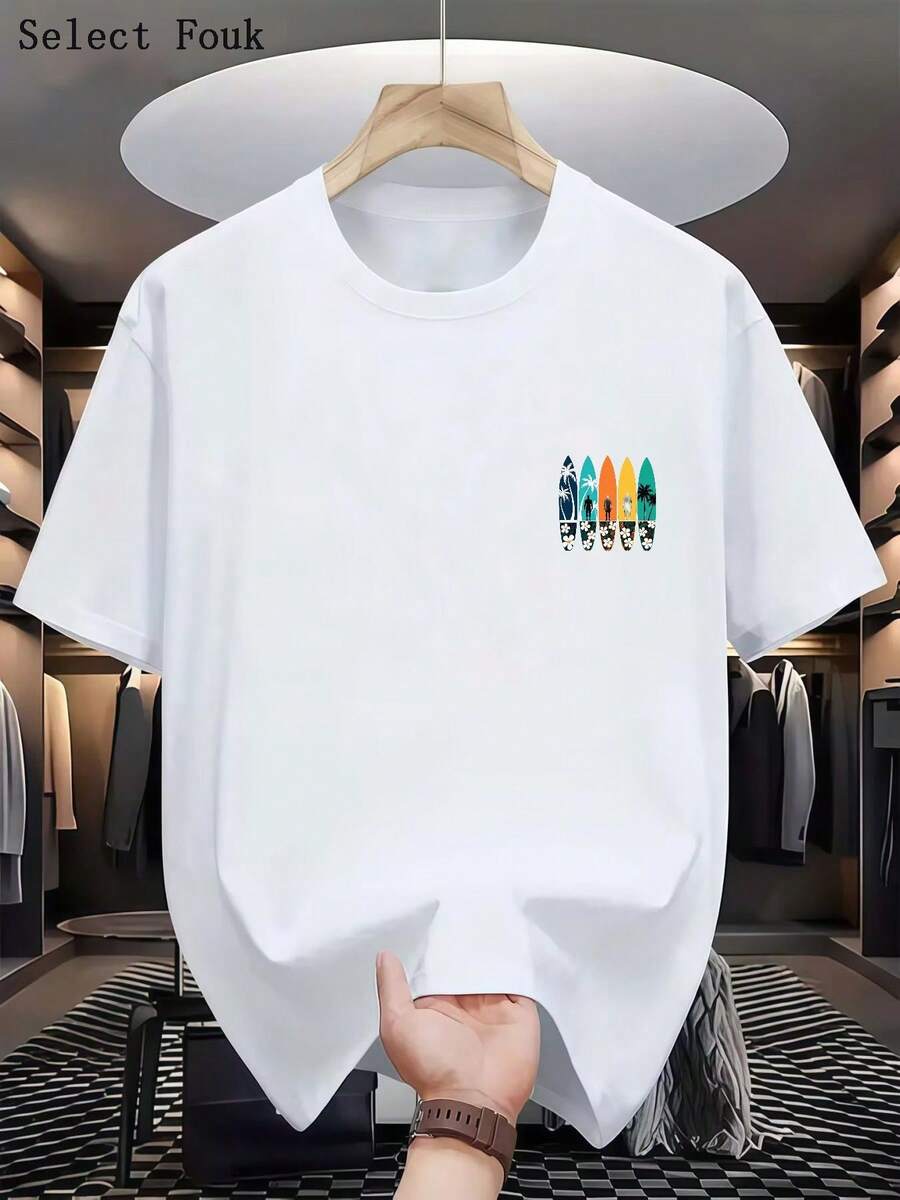 Regatas masculinas - Branco - Ver 1