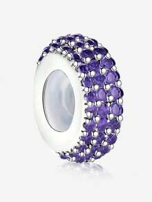 1 pieza Brazalete/Pulsera con diamantes brillantes de moda, adecuado para hacer joyas DIY, accesorio diario para combinar con el atuendo de las mujeres - Cuentas 1 - Ver 13