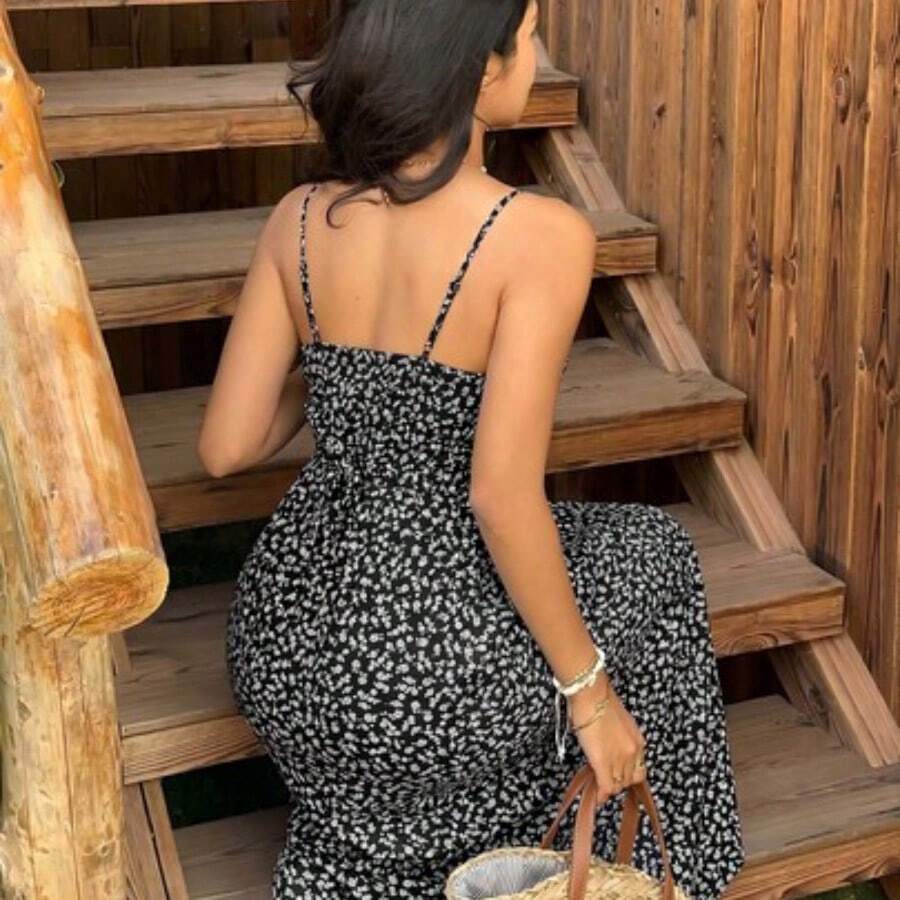 Women Midi Dresses - Negro01 - View 1