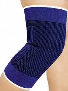 1pc Elastic Knee Sleeve Compression Knee Support, Suitable For Running, Basketball, Gym Workout, Non-Slip Knee Guard, Unisex - Multicolor - View 9