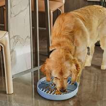 Leckmatte für Hunde und Katzen, langsamer Futterspender für Hunde, lindert Langeweile und Angst, langanhaltend Puzzle-Matte Hundeleckerli-Matte, einzigartiges Quadranten-Design, perfekt für Joghurt, Leckerlis oder Erdnussbutter - Große Kapazität - Übersicht 4