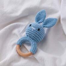 Mainan Kerincingan Kelinci Anyaman Tangan, Mainan Kerincingan Tangan Bayi, Mainan Genggam, Lonceng Terintegrasi, Bentuk 3D Lucu, Detail Kaya, Menarik Perhatian Bayi, Melatih Pendengaran Bayi, Hadiah Ulang Tahun, Halloween, Natal yang Sempurna untuk Bayi - MultiWarna - View 12
