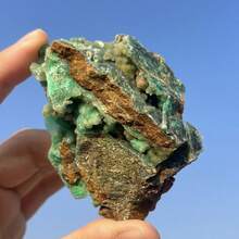 1pc Indonesian Apatite, Bohemian Style, High Quality Ore. Suitable For Home, Desktop And Aquarium Decorative Stone. Mineral Collection. - Indonesian Phosphate and Zinc Mine - View 6