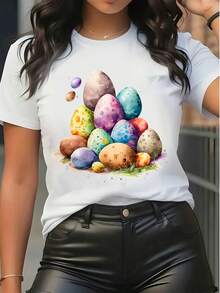 Women T-Shirts - White - View 6