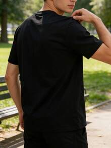 Men Tank Tops - Black - View 2