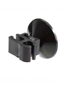 Aquarium Suction Cup Clip, Used For Organizing Fish Tank And Turtle Tank Filter Wires, Double-Ended Double-Clip Aquarium Accessory, No Battery Required - Black - View 6