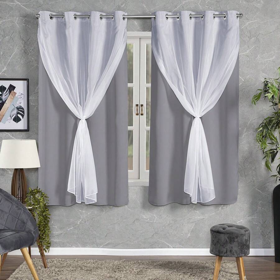 Curtains - Grey - View 1