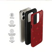 1 buah Casing Ponsel Minimalis Fashion Layar Penuh Motif Polkadot Merah Ceri, Silikon Cair Lubang Besar Tahan Guncangan Pelindung Lembut Kompatibel dengan Apple 11/12/13/14/14plus/15/15plus/16/16plus/17/17pro dan Model Lainnya - MultiWarna - View 5