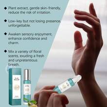 Roxelis Mint Laurel Roll-On Perfume – & Refined Fragrance, Long-Lasting Portable Rollerball Perfume Daily Wear - 清新香調 - 查看 5